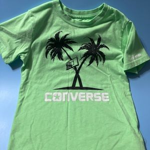 Converse Summer Boys T-shirt. Black marks on front.